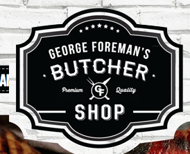 Just Like The Butcher’s Counter - George Foreman Butcher Shop