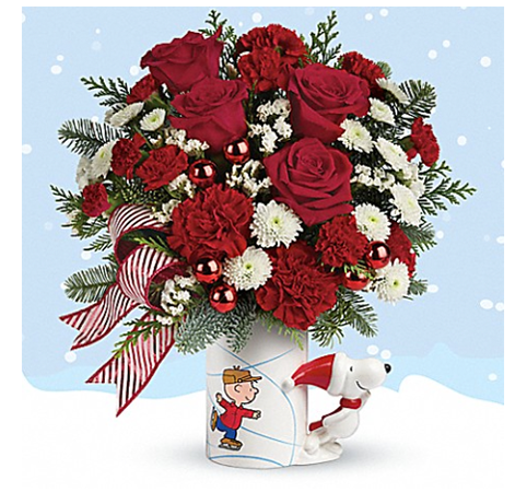 Teleflora & The Peanuts Deliver Inspired Floral Arrangements This Holiday Season