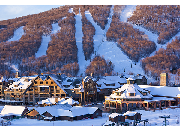 A New England Winter Escape Awaits You in Vermont at the Stowe Mountain Lodge