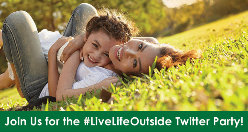Join us for the TruGreen #LiveLifeOutside Twitter Party
