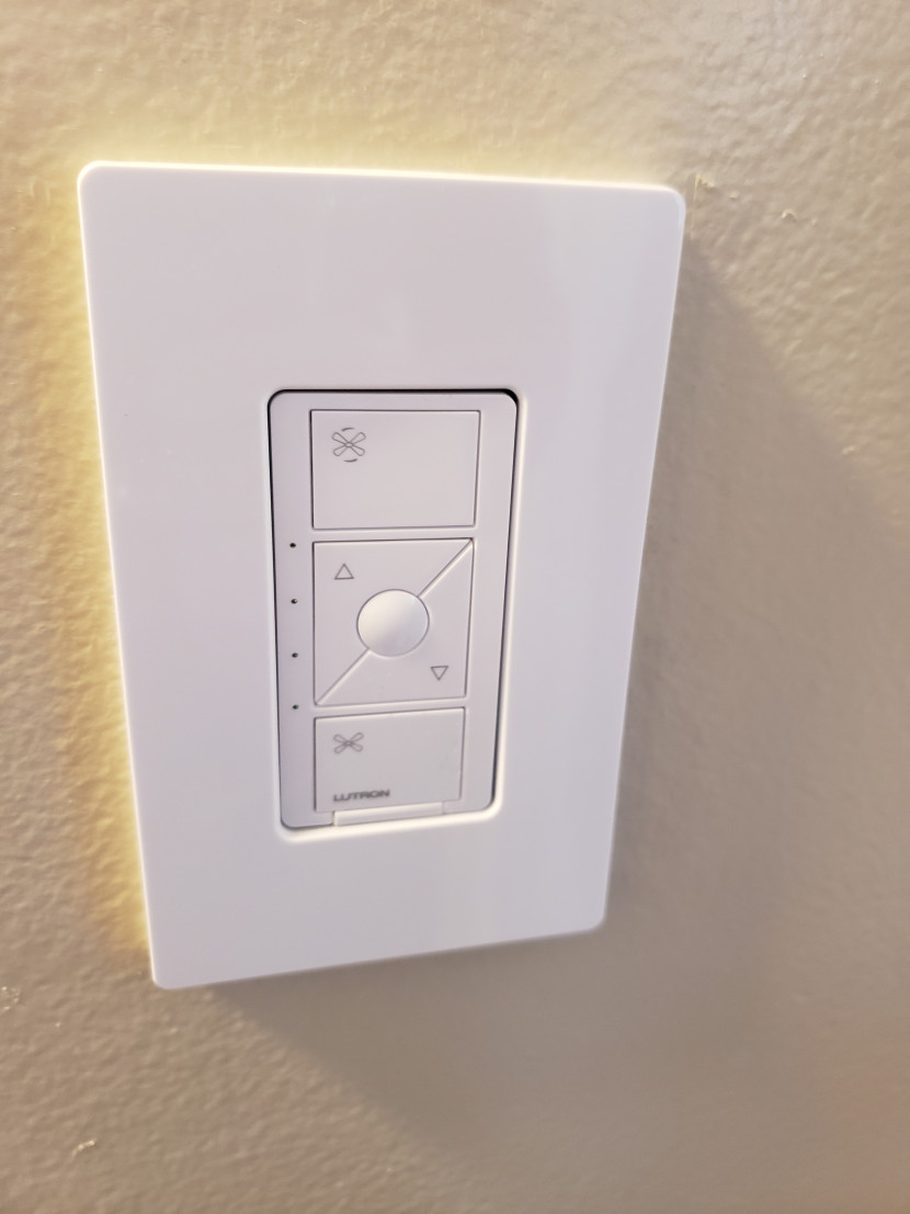 Caseta by Lutron Fan Speed Control Makes Staying Cool A Breeze