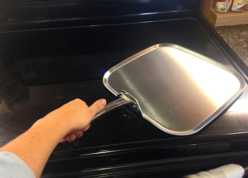 Stainless Steel Square Griddle from 360 Cookware