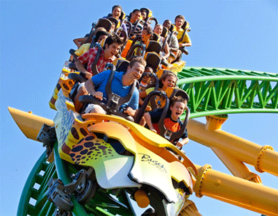 Busch Gardens Roller Coaster SheiKra