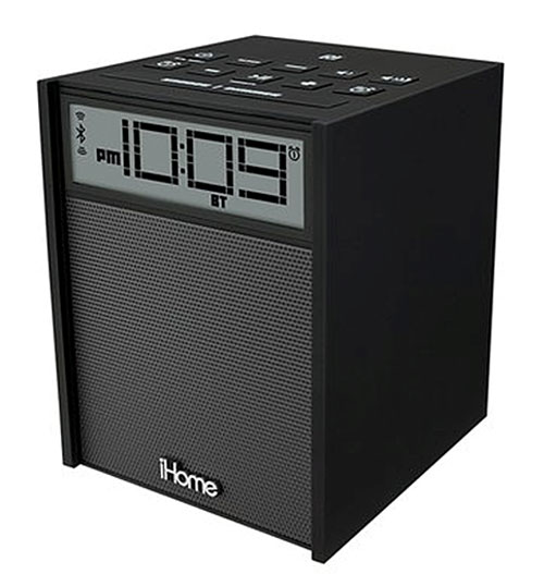 The iBN180, a Bluetooth alarm clock from iHome with FM radio features built-in
