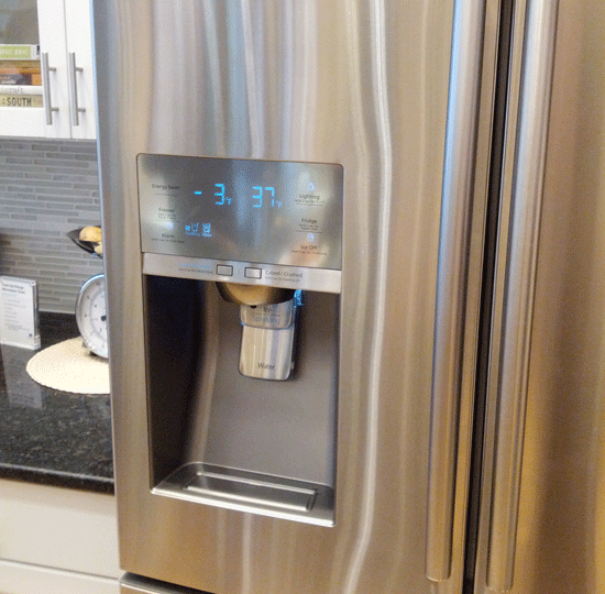 Samsung refrigerator SodaStream dispenser