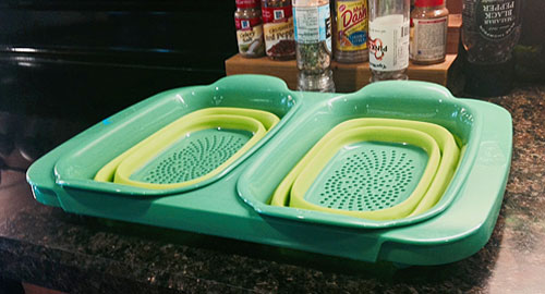 Squish Expandable Over the Sink Colander